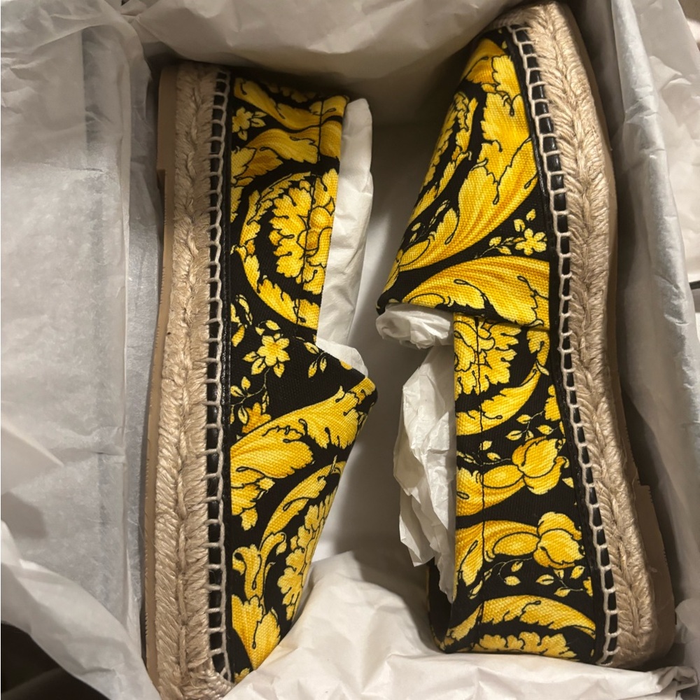 Versace Espadrilles Barocco-print